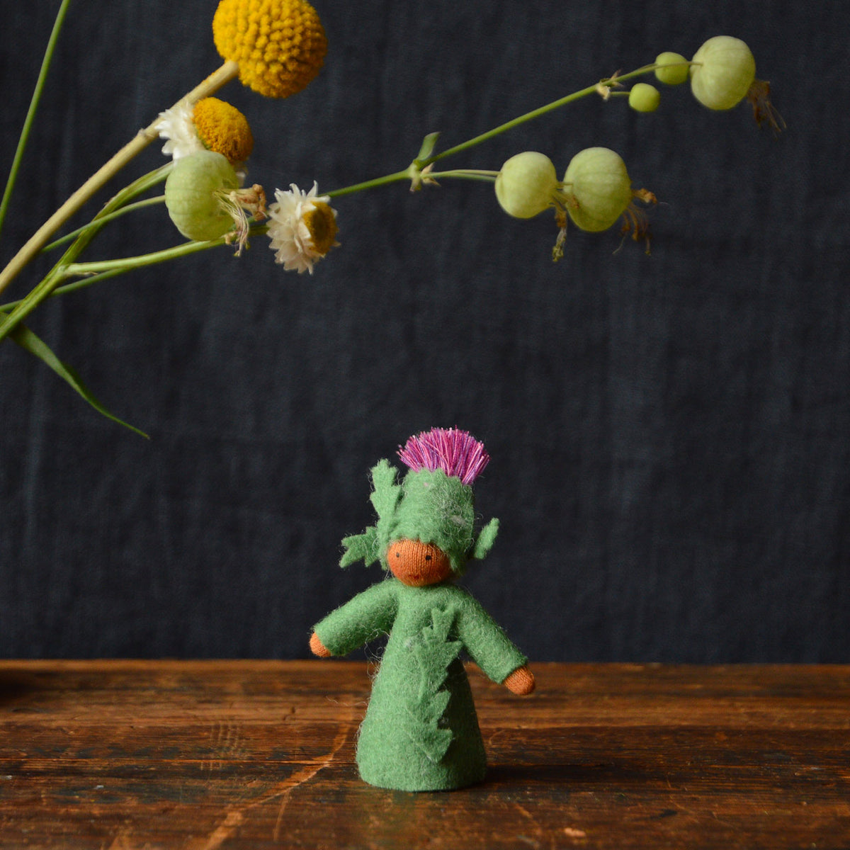 Ambrosius Handcrafted Wool Flower Fairies - Summer