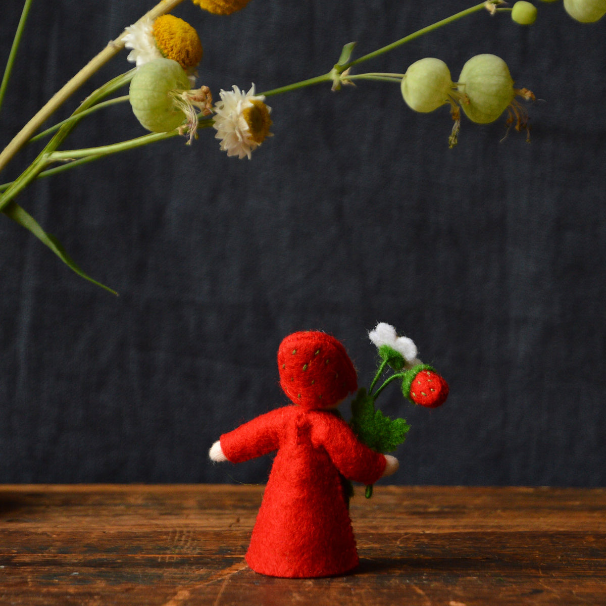 Ambrosius Handcrafted Wool Flower Fairies - Summer
