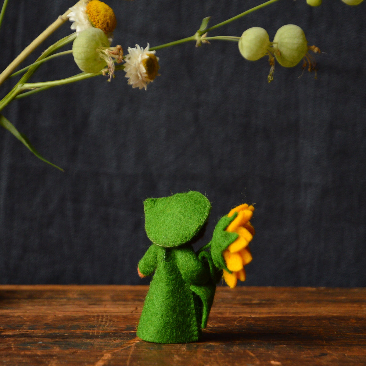 Ambrosius Handcrafted Wool Flower Fairies - Summer