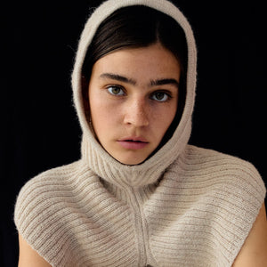 Rib Hood - 100% Alpaca - Grey (Adults) *Returning Soon!