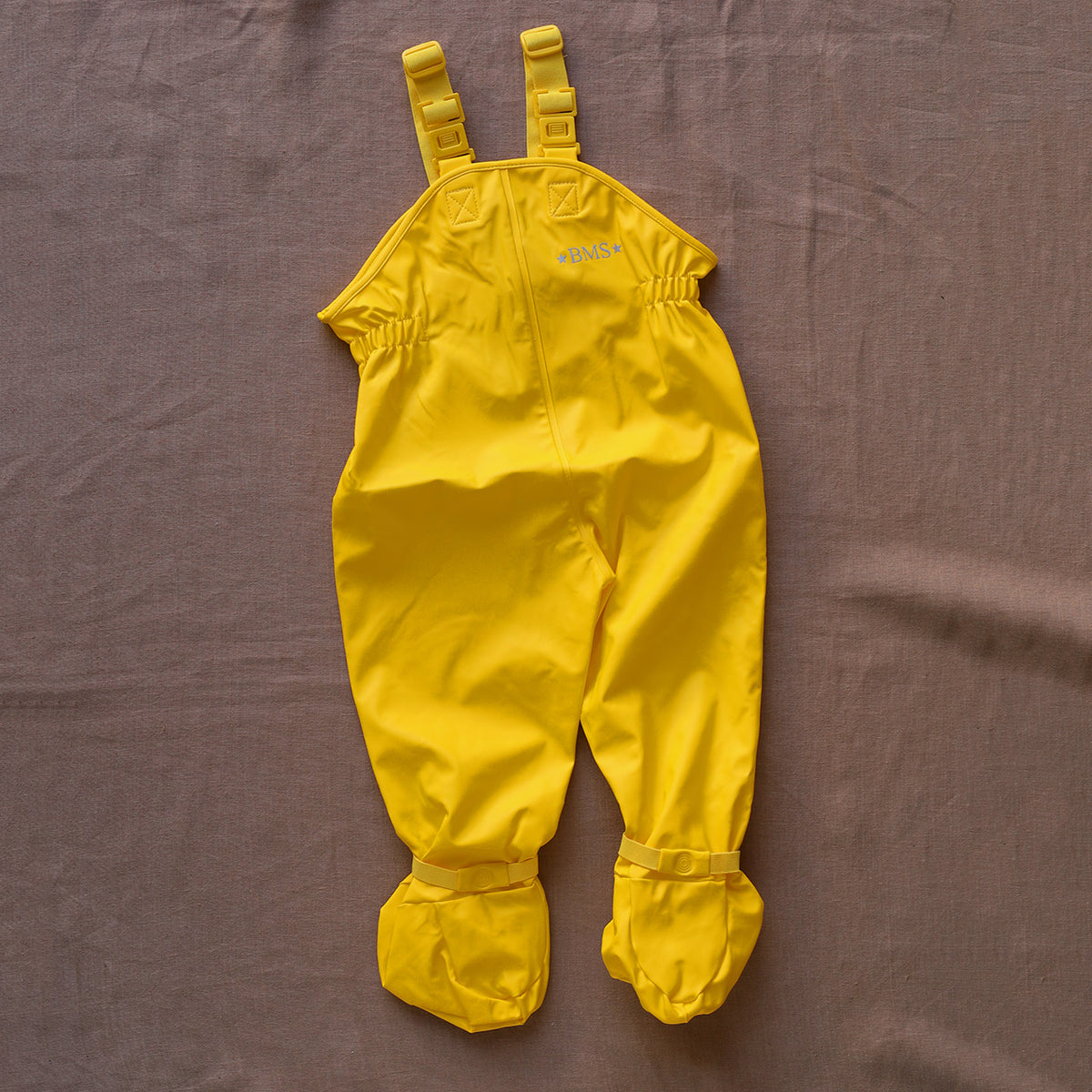 Waterproof BabyBuddy® Rain and Mud Dungarees with Feet (8-16m+)