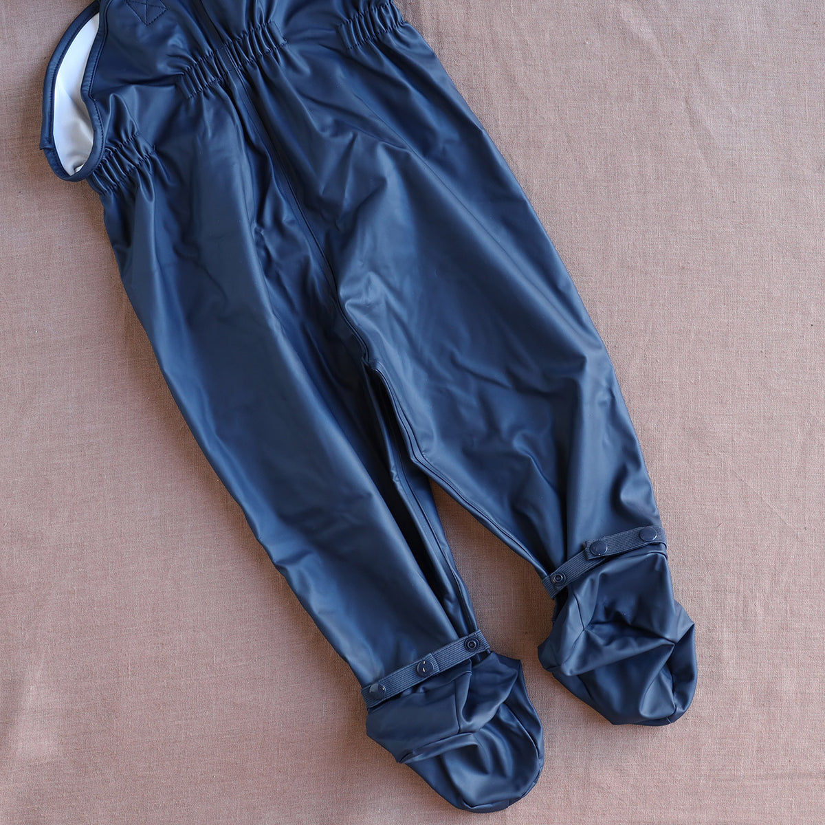 Waterproof BabyBuddy® Rain and Mud Dungarees with Feet (8-16m+)
