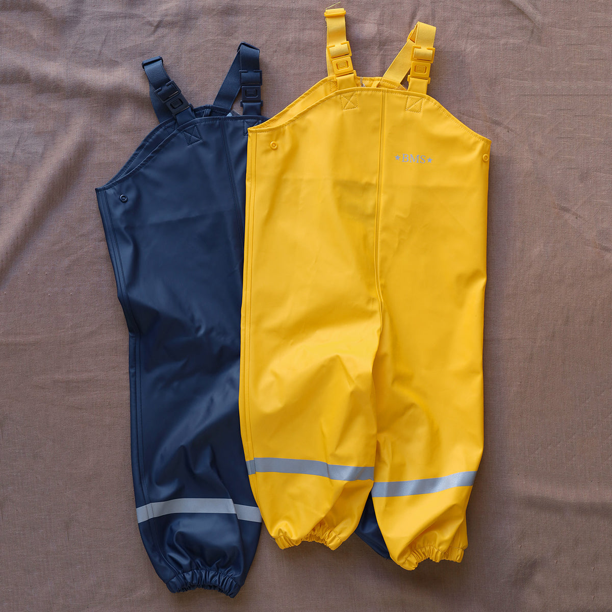 Mud Pants/Rain Dungarees with Bib - PFC free SoftSkin® (9m-6y)