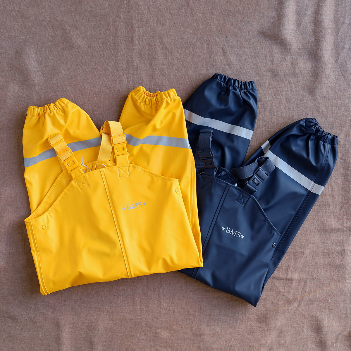 Mud Pants/Rain Dungarees with Bib - PFC free SoftSkin® (9m-6y)