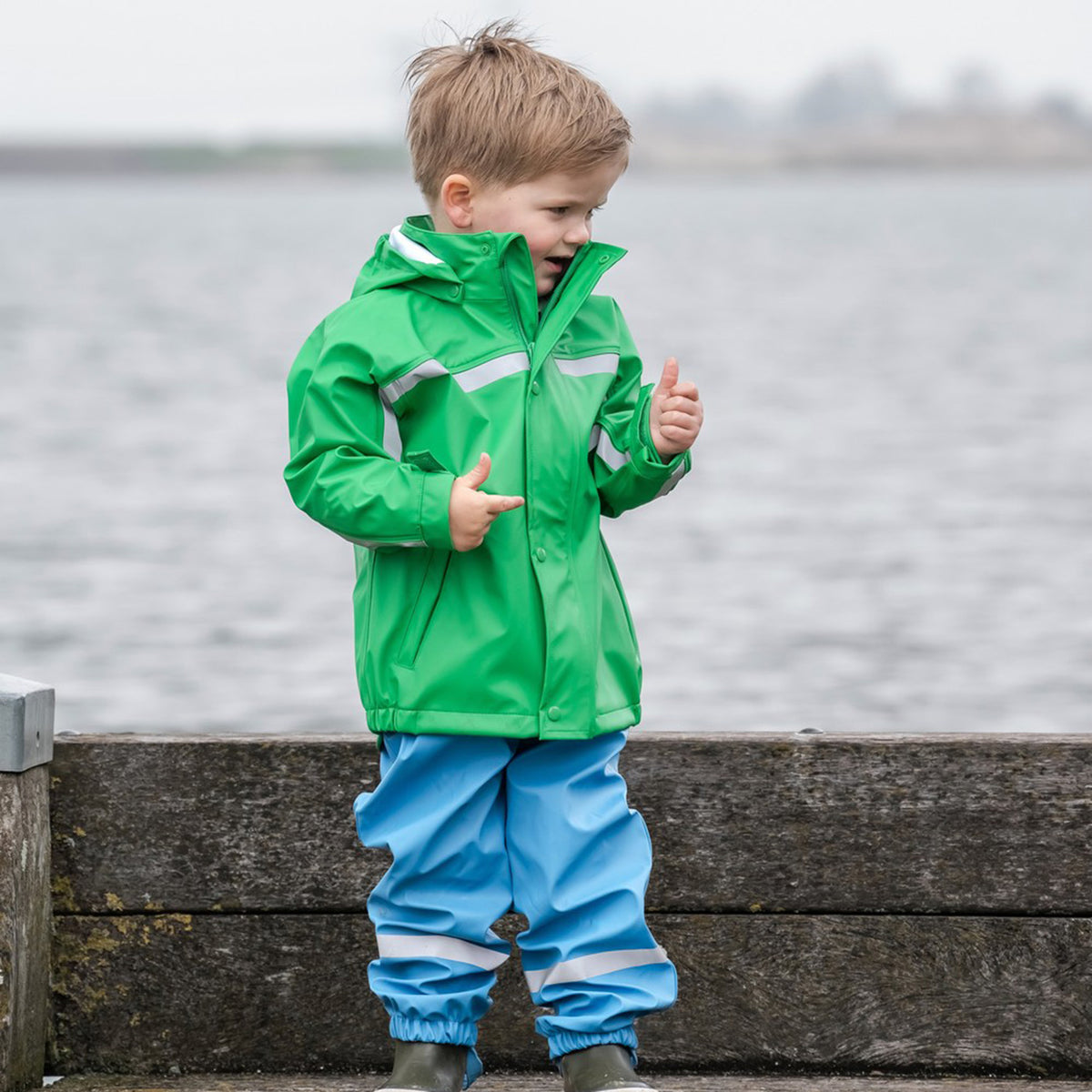 Baby & Toddler Rain Jacket - PFC free SoftSkin® (0-2y)