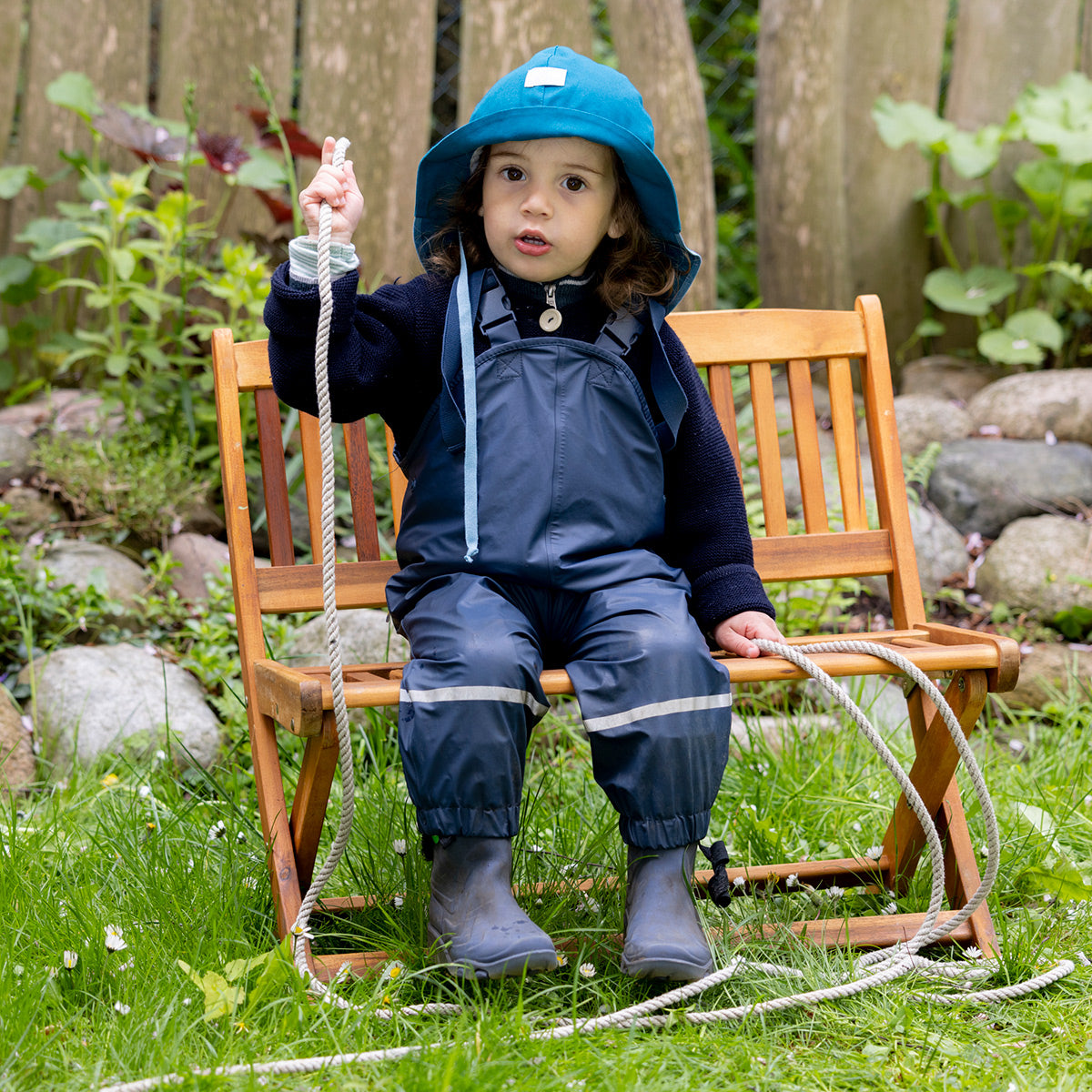 Mud Pants/Rain Dungarees with Bib - PFC free SoftSkin® (9m-6y)