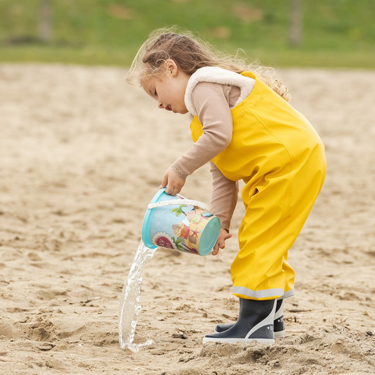 Mud Pants/Rain Dungarees with Bib - PFC free SoftSkin® (9m-6y)