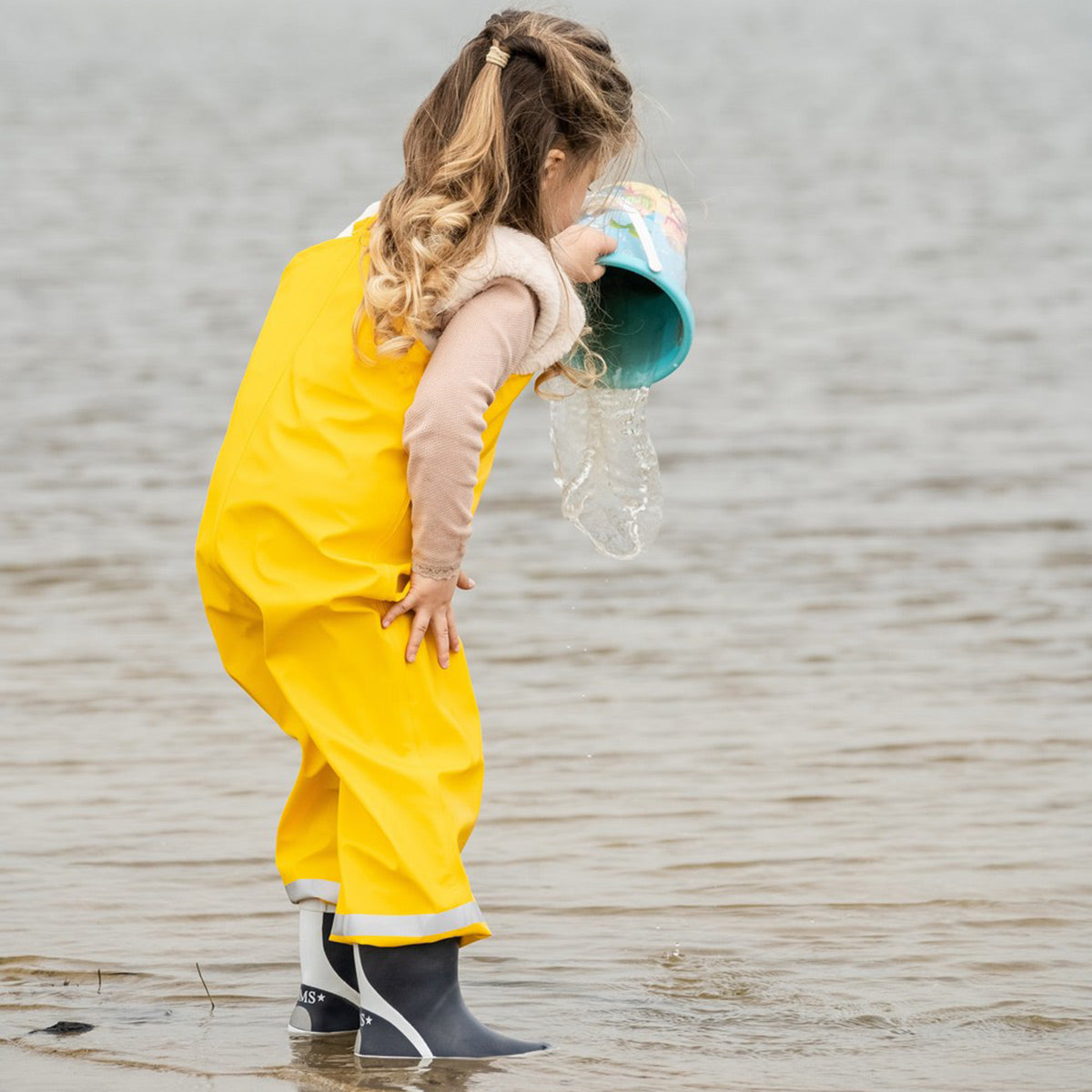 Mud Pants/Rain Dungarees with Bib - PFC free SoftSkin® (9m-6y)