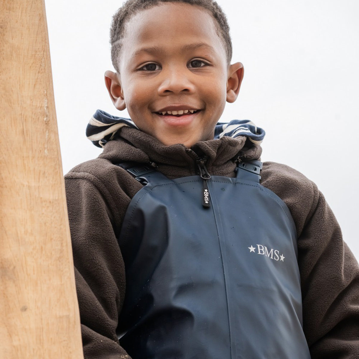 Mud Pants/Rain Dungarees with Bib - PFC free SoftSkin® (9m-6y)