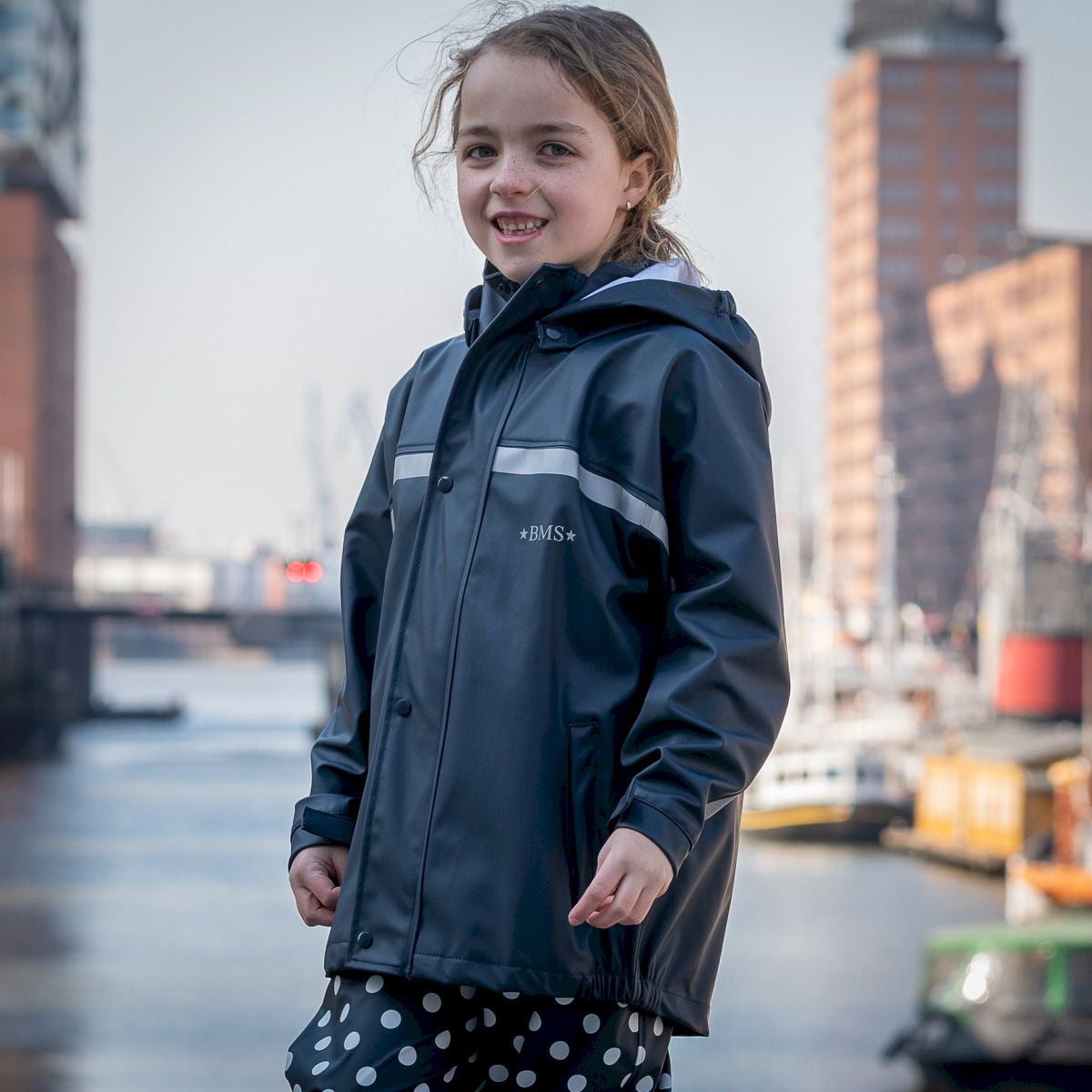 Kids Rain Jacket - PFC free SoftSkin® (1-12y)