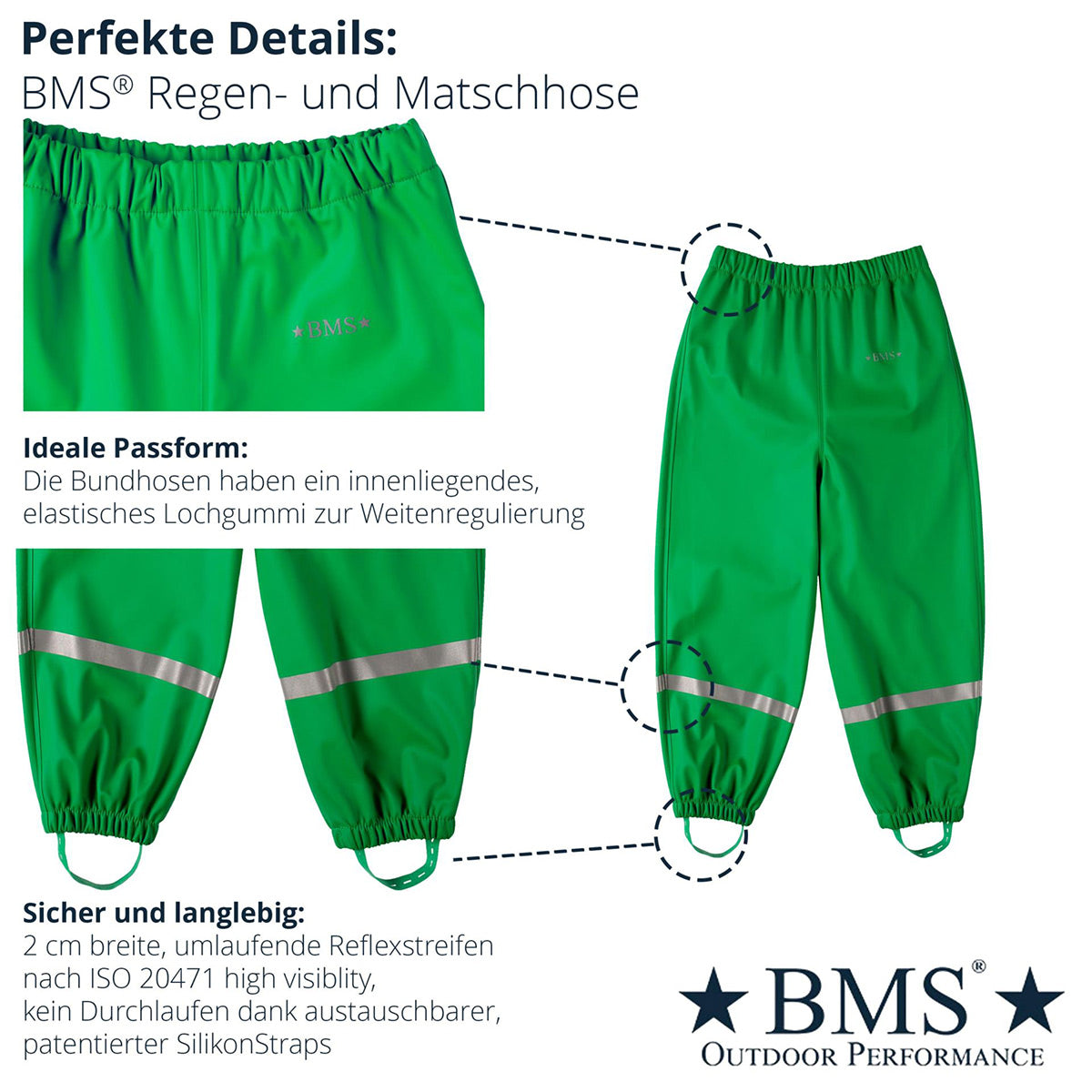 Rain Pants for Kids – SoftSkin® Waterproof Trousers (3-12y)