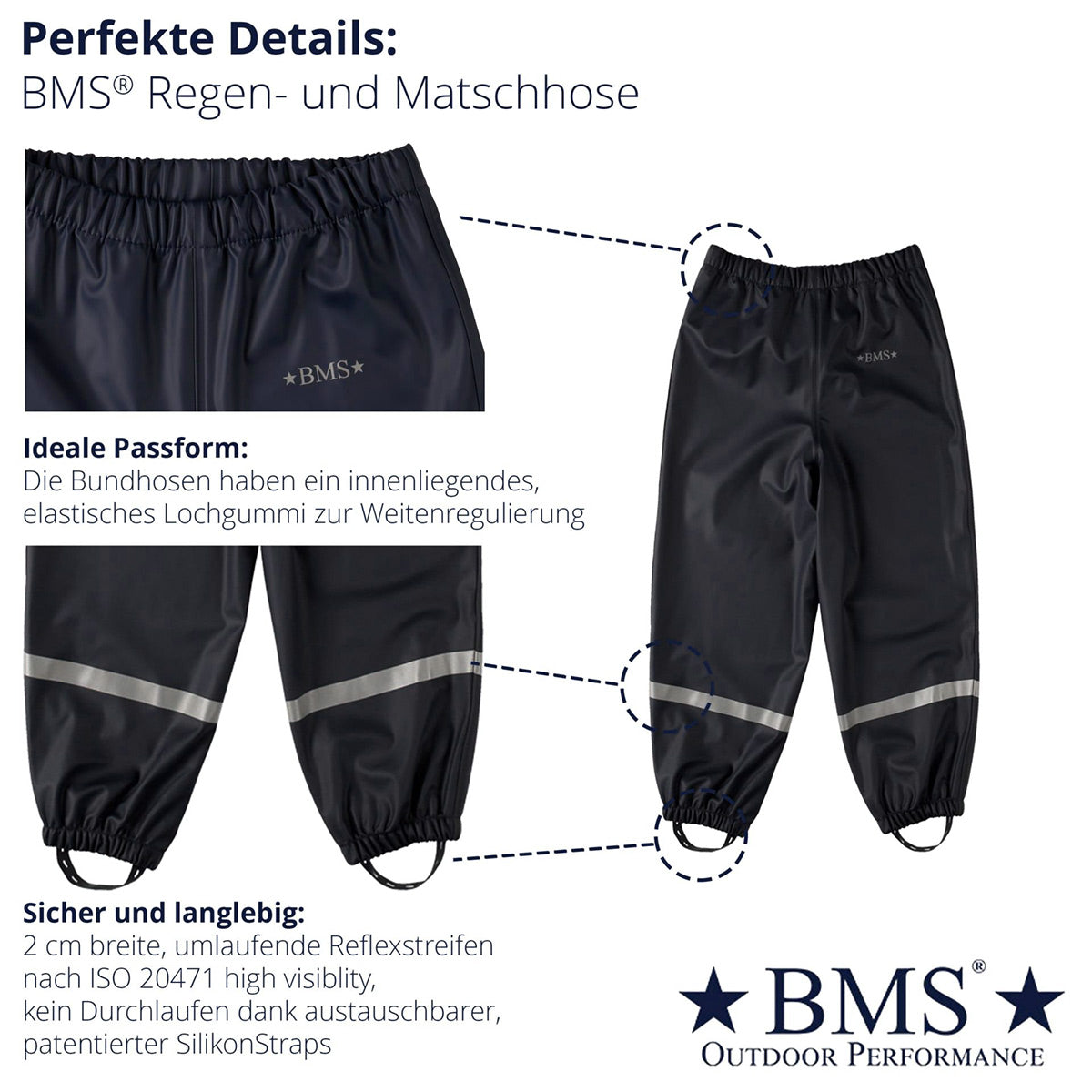 Rain Pants for Kids – SoftSkin® Waterproof Trousers (3-12y)