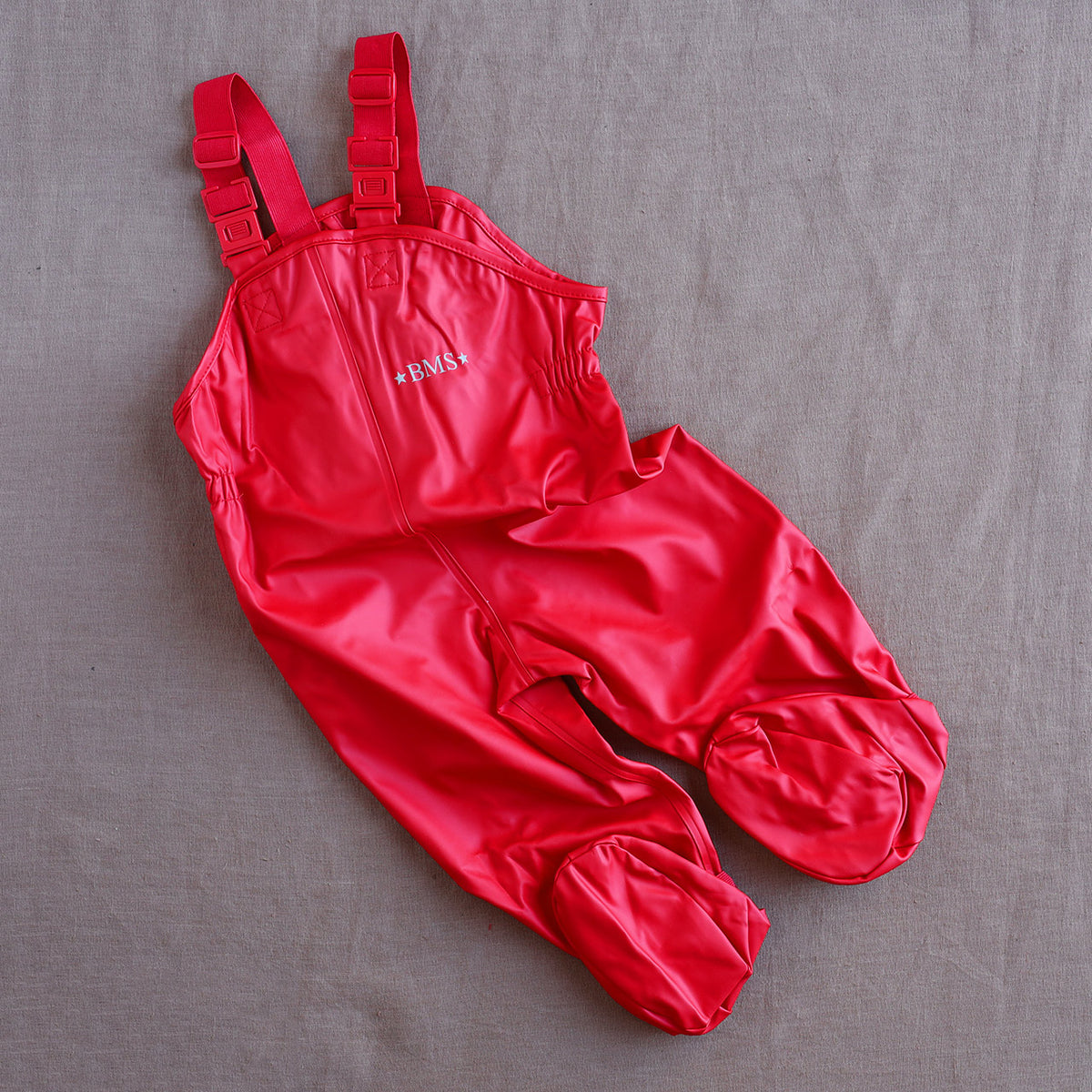 Waterproof BabyBuddy® Rain and Mud Dungarees with Feet (8-16m+) PFC-Free