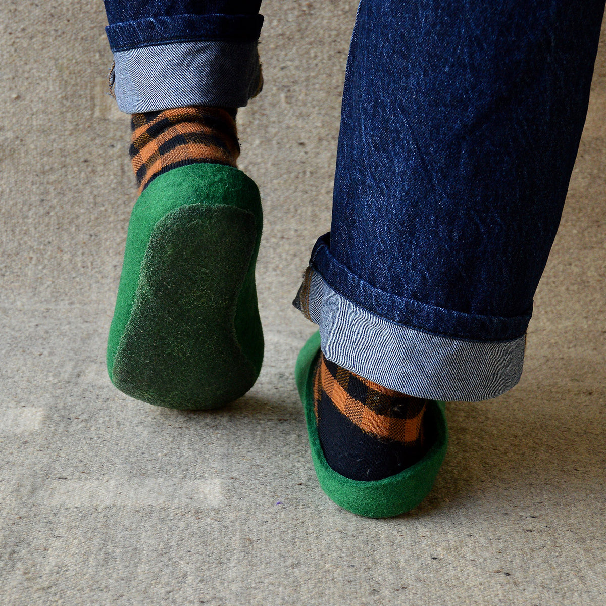 Kanga Slipper - 100% Wool Felt (Adults)