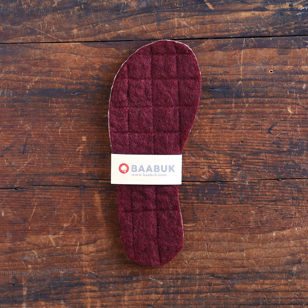 Natural Insoles - 100% Felted Wool (Adults 35-44)
