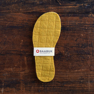 Natural Insoles - 100% Felted Wool (Adults 35-44)