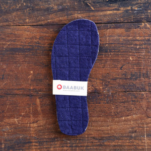 Natural Insoles - 100% Felted Wool (Adults 35-44)