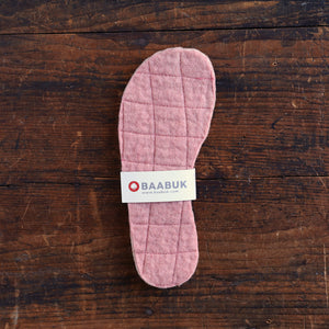 Natural Insoles - 100% Felted Wool (Adults 35-44)