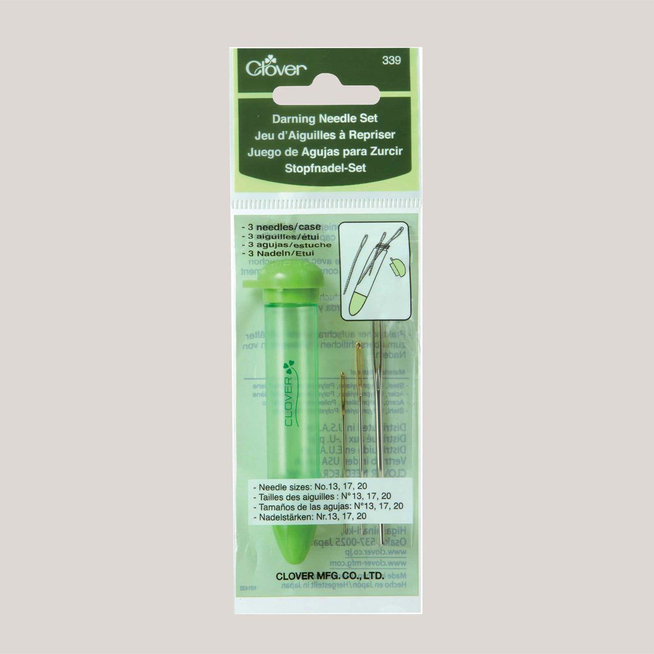Clover Darning Needles - Set of 3