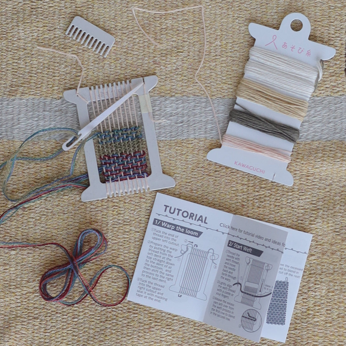 Pokeori Mini Loom Weaving Kit
