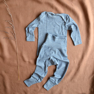 Baby Pants - Organic Cotton/Wool/Silk (0-3y)