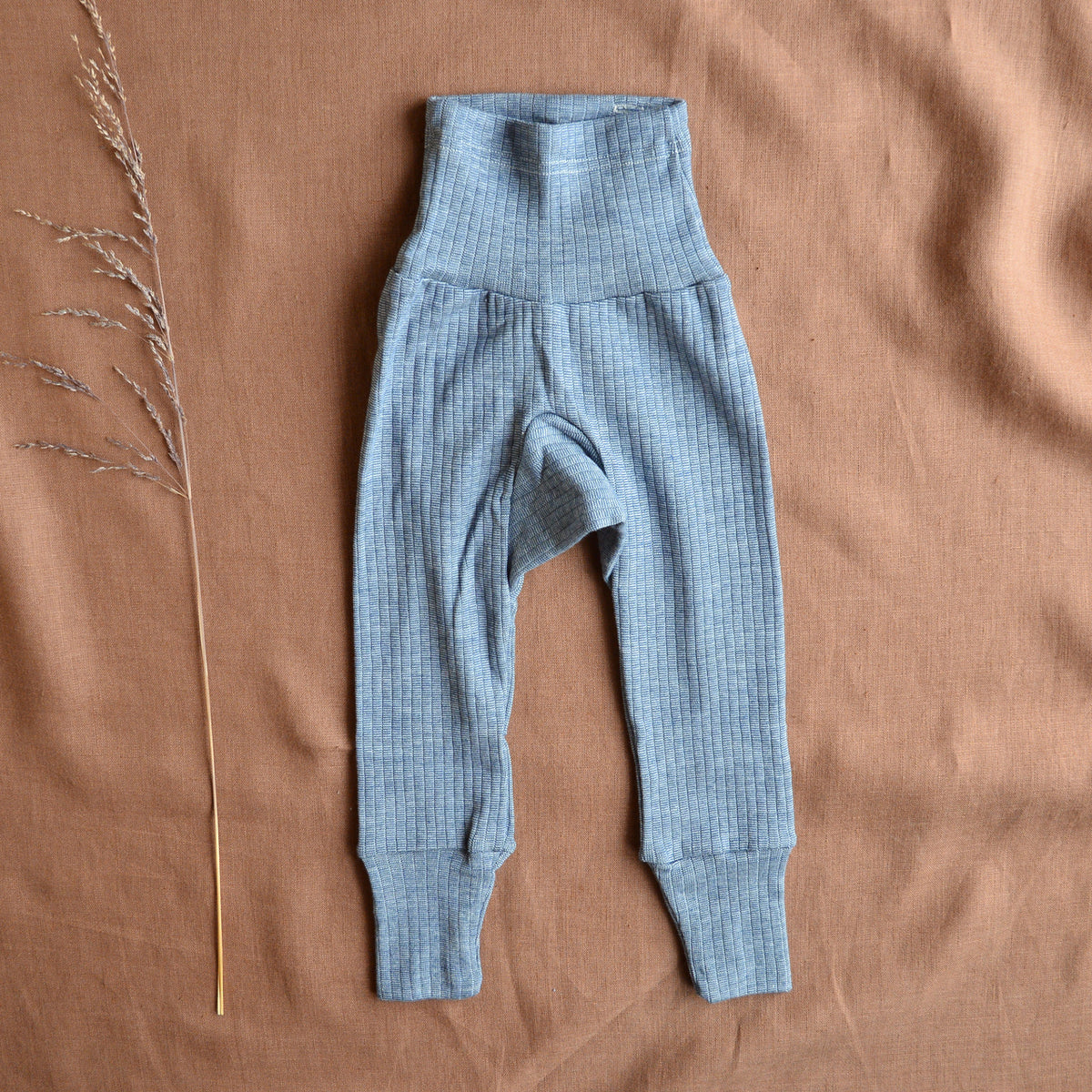Baby Pants - Organic Cotton/Merino/Silk (0-3y)