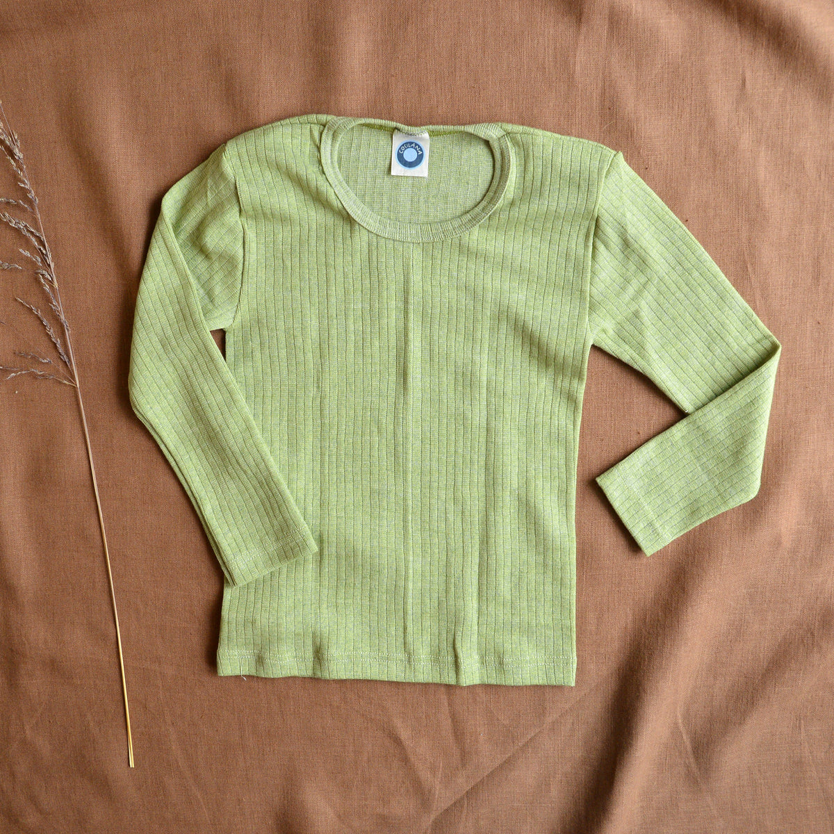 Child's Long Sleeve Top - Organic Cotton/Merino/Silk (1-12 years)