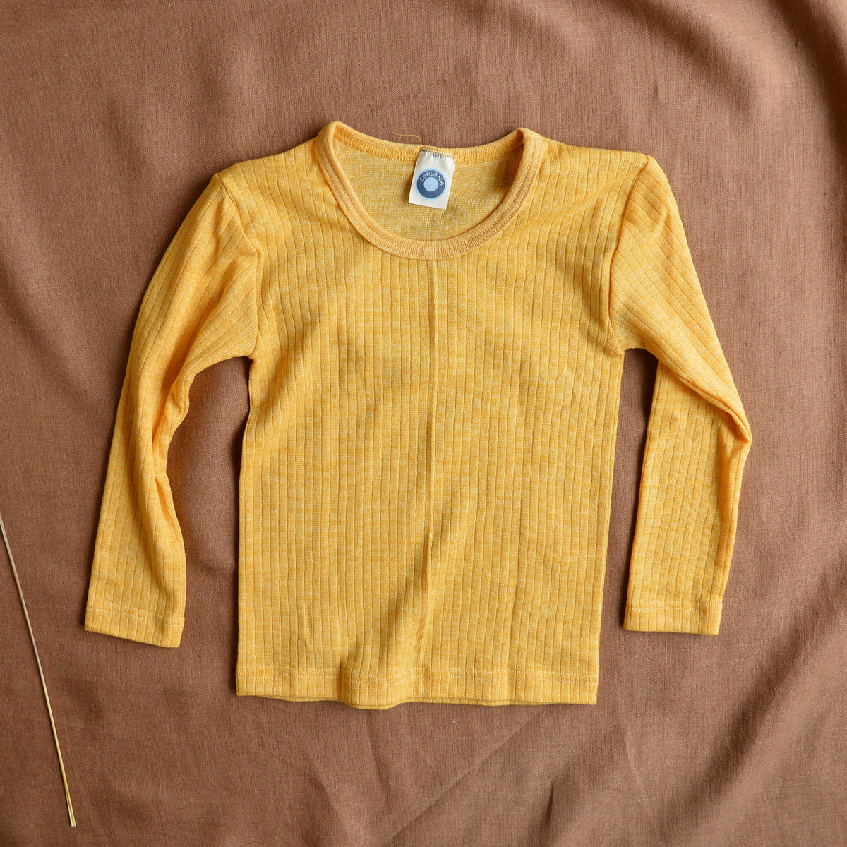 Child's Long Sleeve Top - Organic Cotton/Merino/Silk (1-12 years)