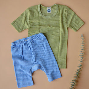 Child's T-Shirt - Organic Cotton/Merino/Silk (1-12y)