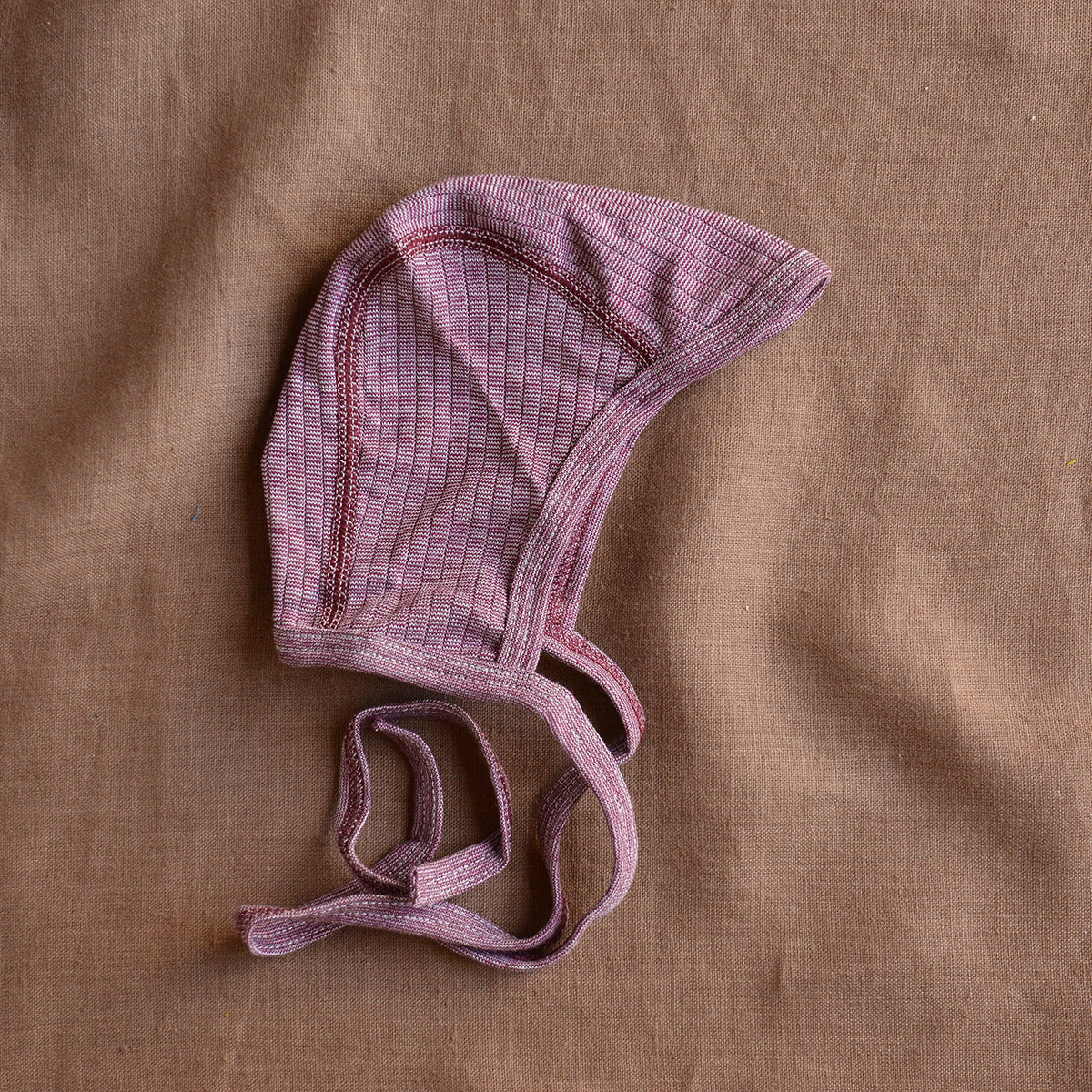 Baby Bonnet - Organic Cotton/Merino/Silk (0-2y)