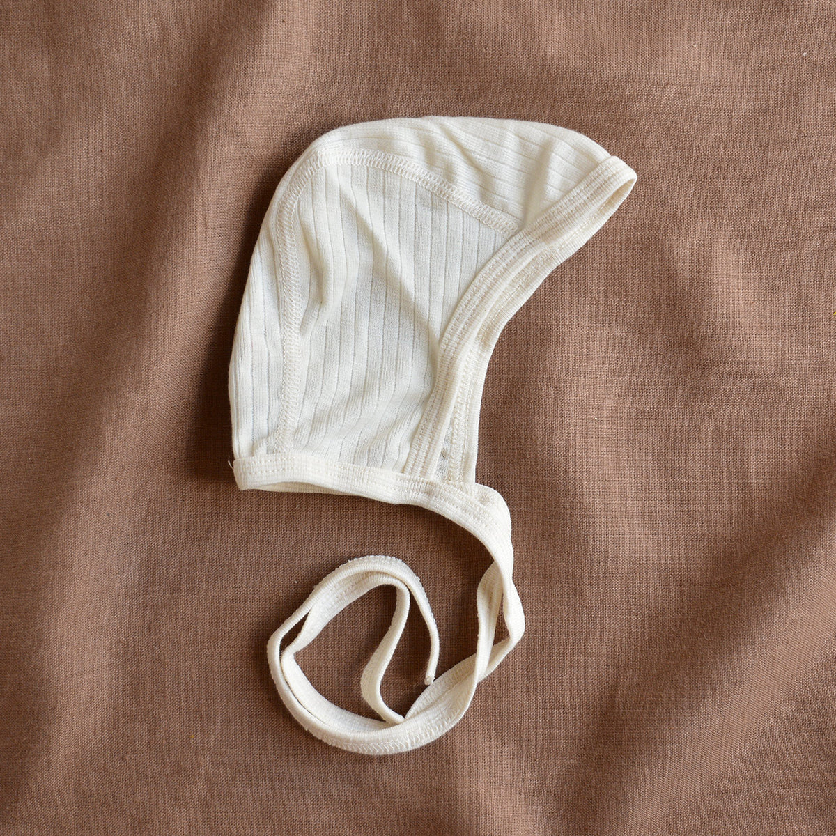 Baby Bonnet - Organic Cotton/Merino/Silk (0-2y)