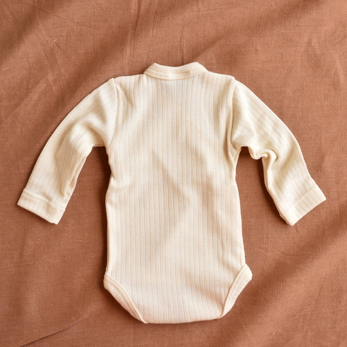 Baby Body Long Sleeve Kimono Wrap - Organic Cotton/Merino/Silk (0-12m)