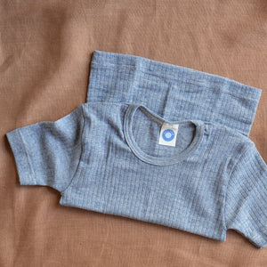 Child's T-Shirt - Organic Cotton/Merino/Silk (1-12y)