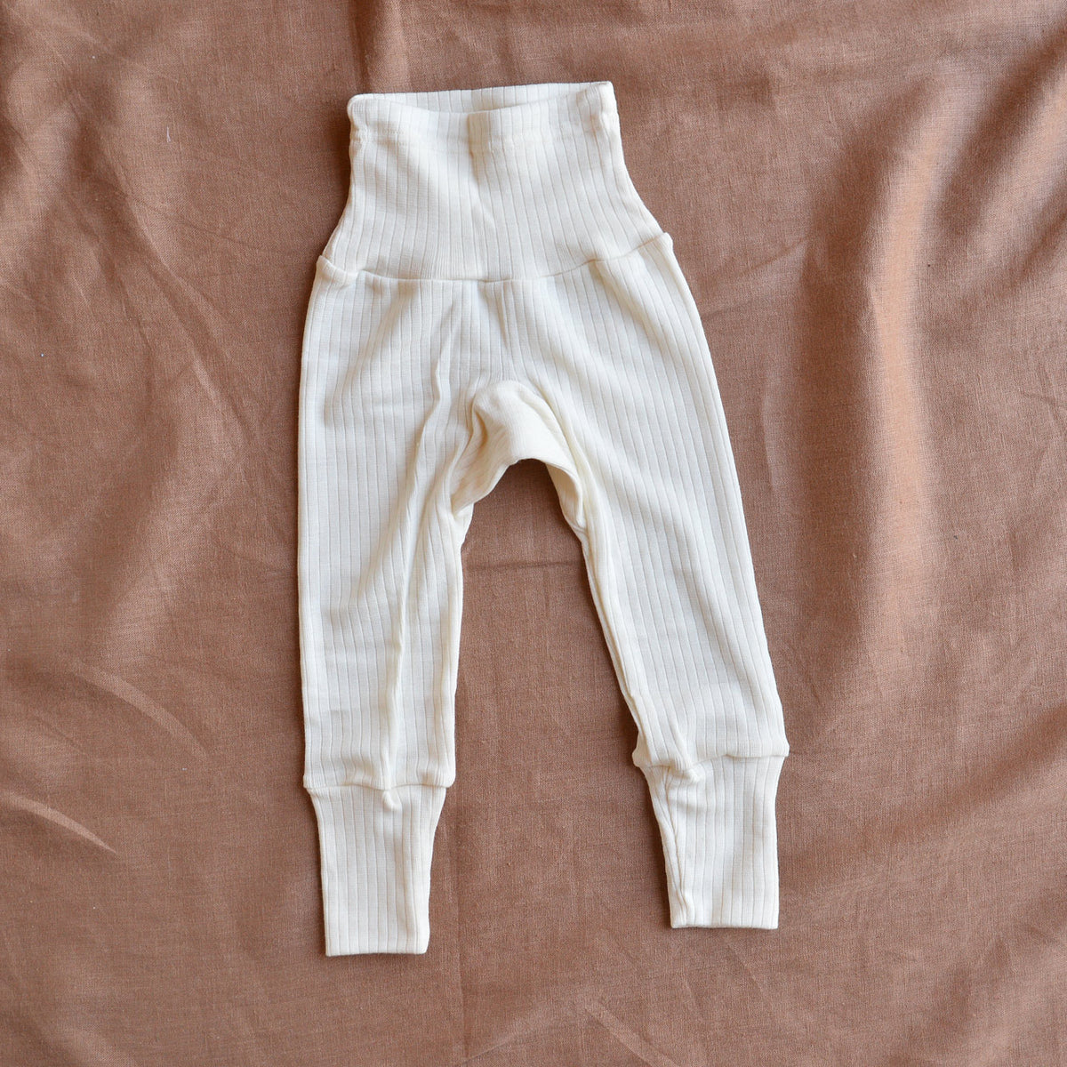 Baby Pants - Organic Cotton/Merino/Silk (0-3y)
