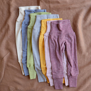 Baby Pants - Organic Cotton/Merino/Silk (0-3y)