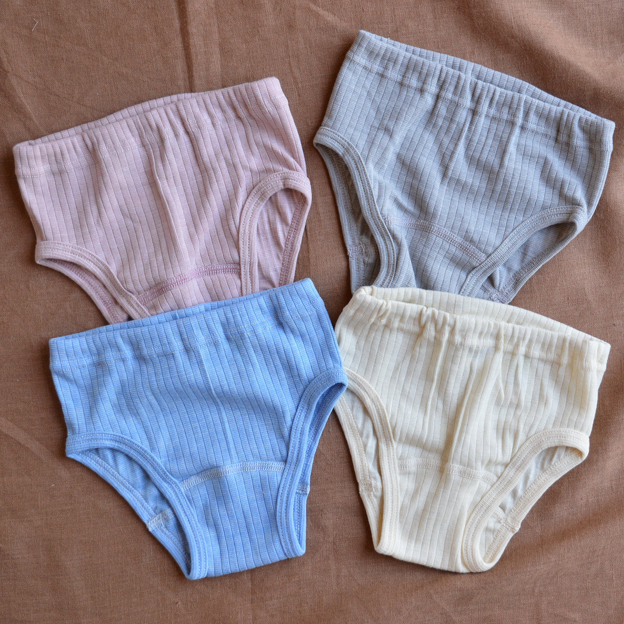 Child's Undies - Organic Cotton/Merino/Silk (2-12y)