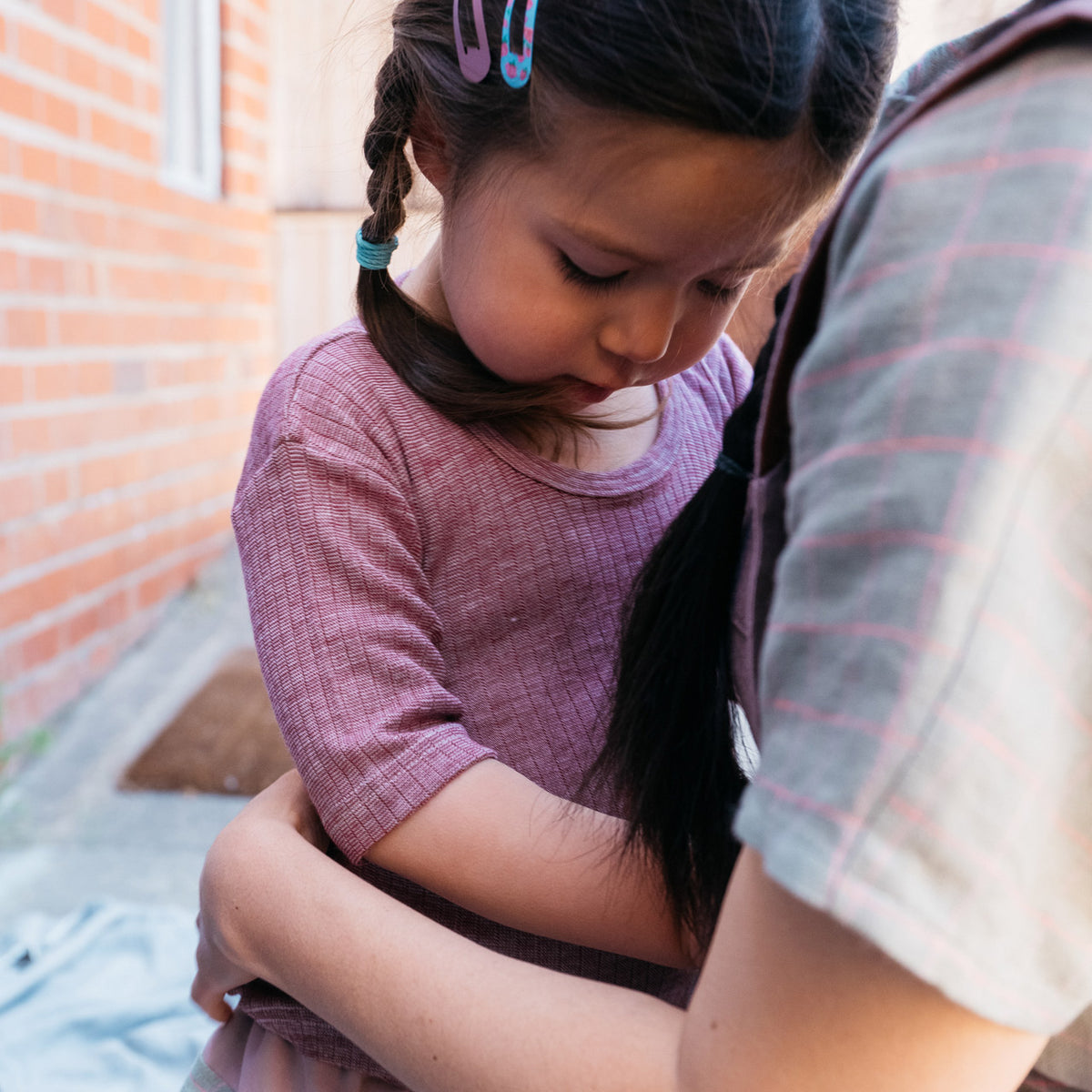 Child's T-Shirt - Organic Cotton/Merino/Silk (1-12y)