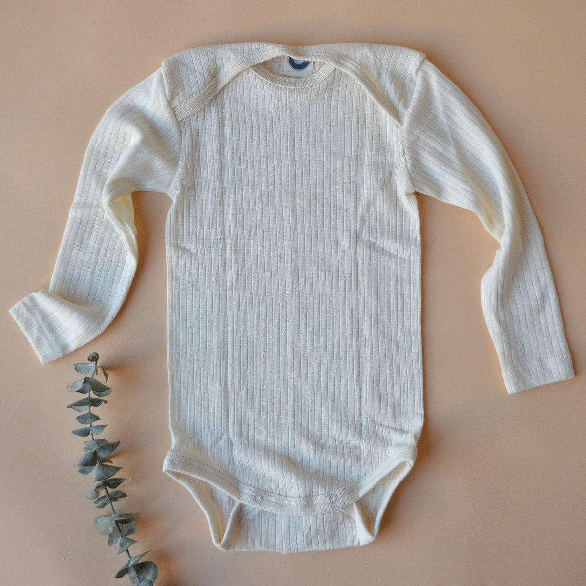 Baby Body Long Sleeve - Organic Cotton/Merino/Silk (0-3y)