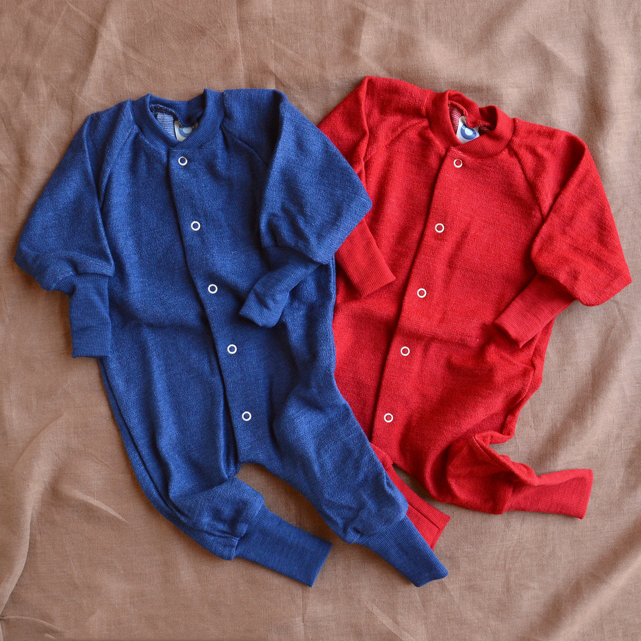 Onesie Sleepsuit - 100% Organic Merino Terry (3m-6y)