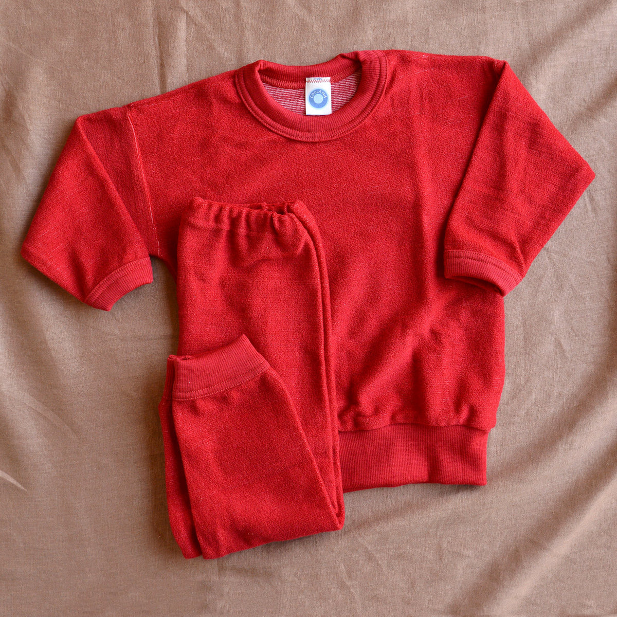 Child's PJ SET - 100% Organic Merino Terry (1-12y)