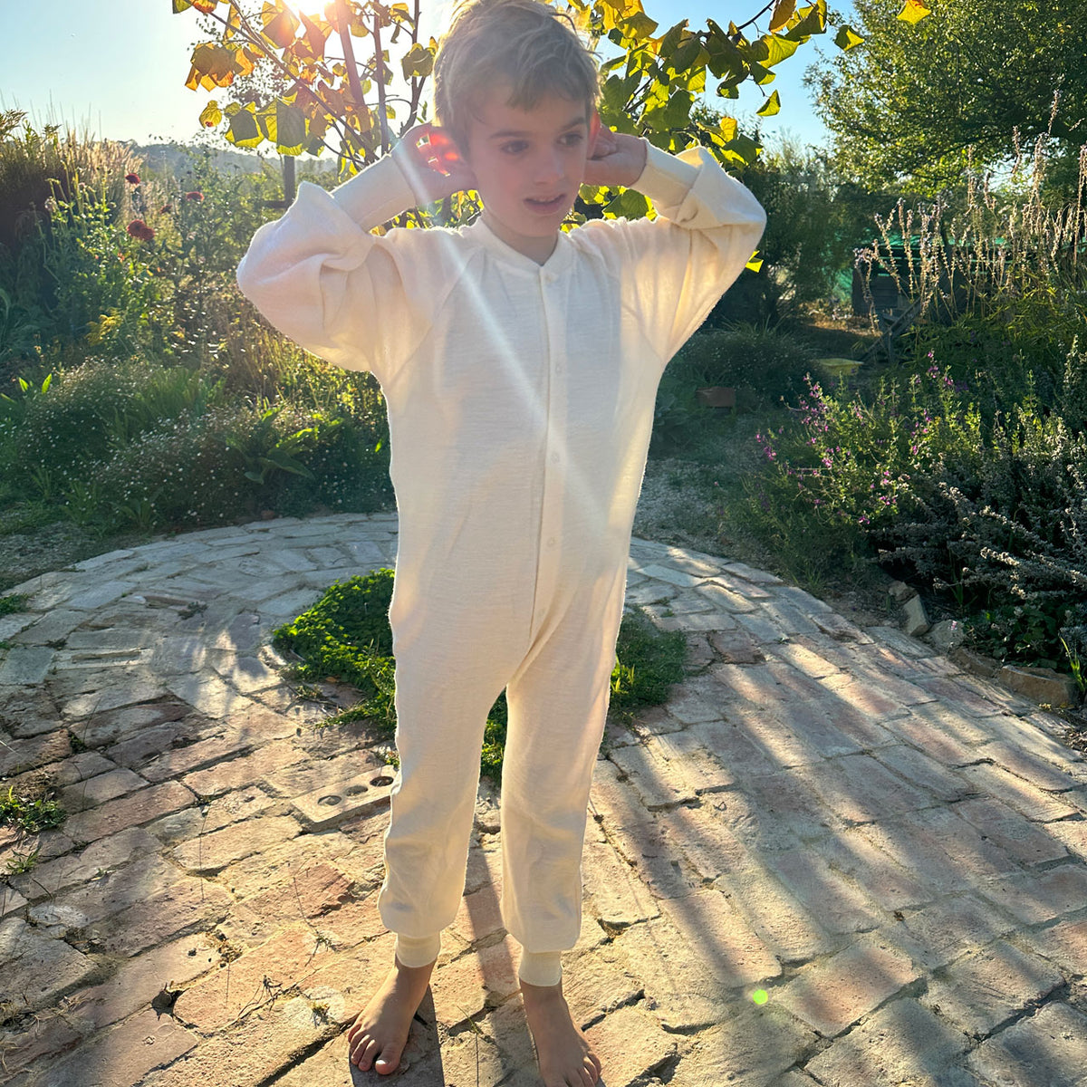 Onesie Sleepsuit - 100% Organic Merino Terry (3m-6y)