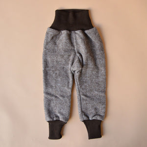 Baby Pants - Organic Wool/Cotton Fleece (0-3y)