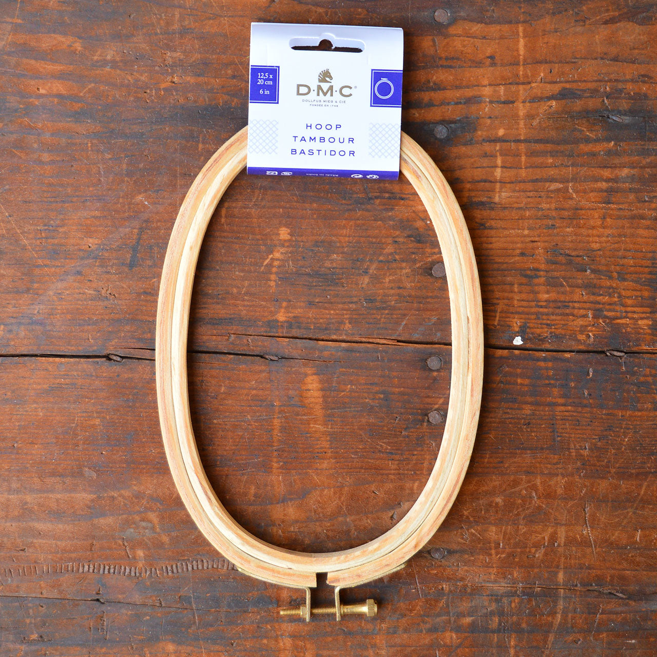 DMC Oval Embroidery Hoop (12.5x20cm)