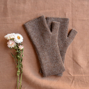 Adults Fingerless Gloves - 100% Baby Alpaca