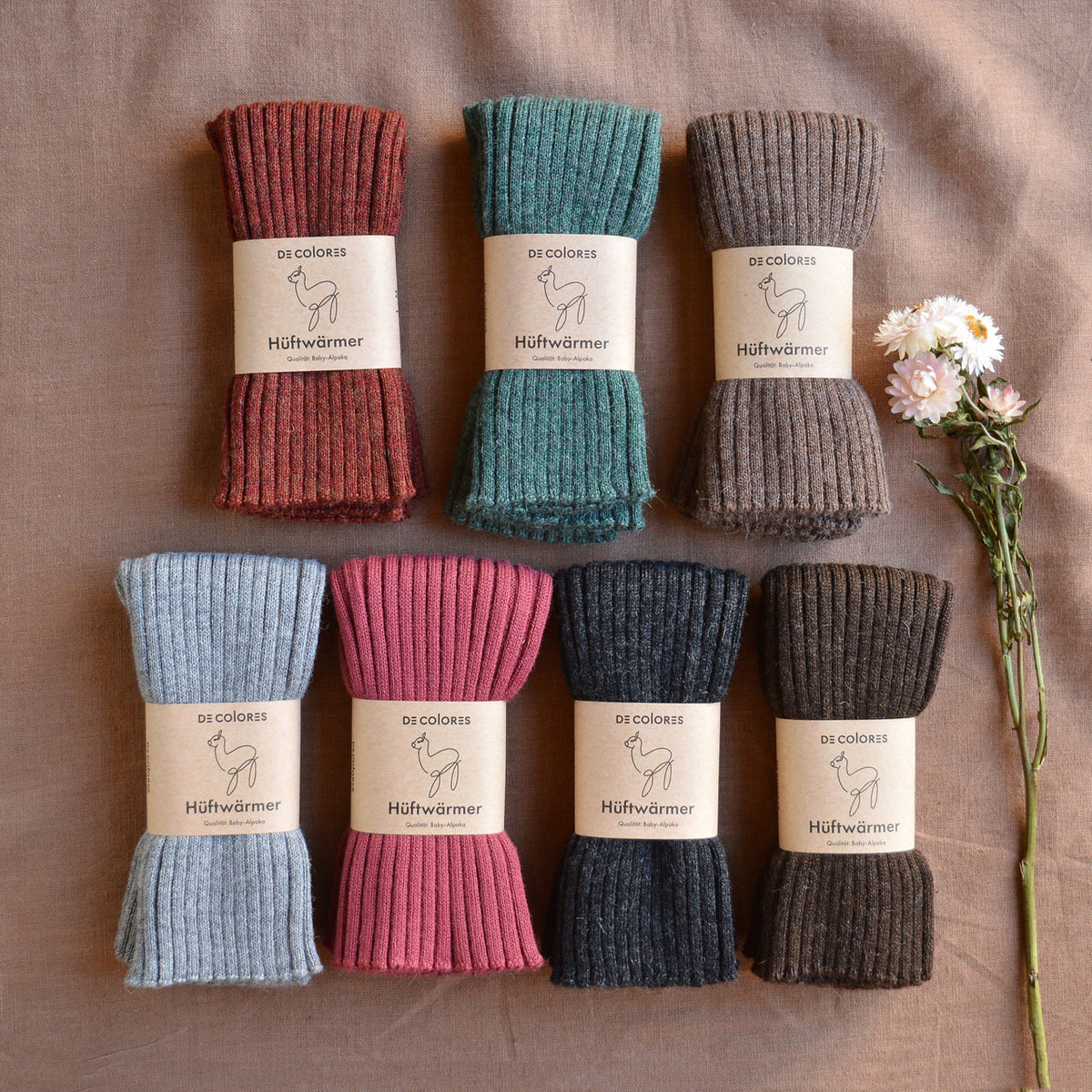 Rib Belly Warmer - 100% Baby Alpaca