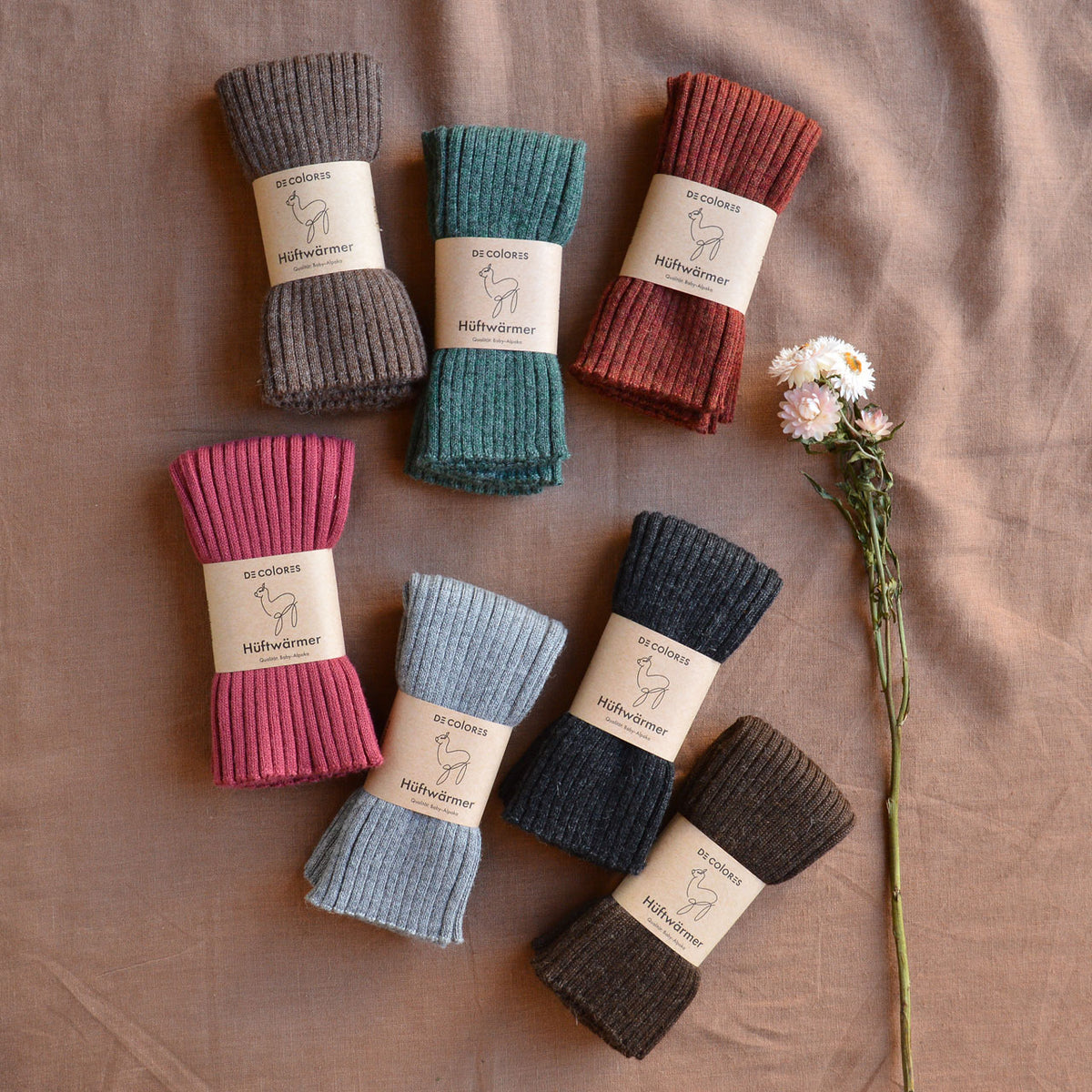 Rib Belly Warmer - 100% Baby Alpaca