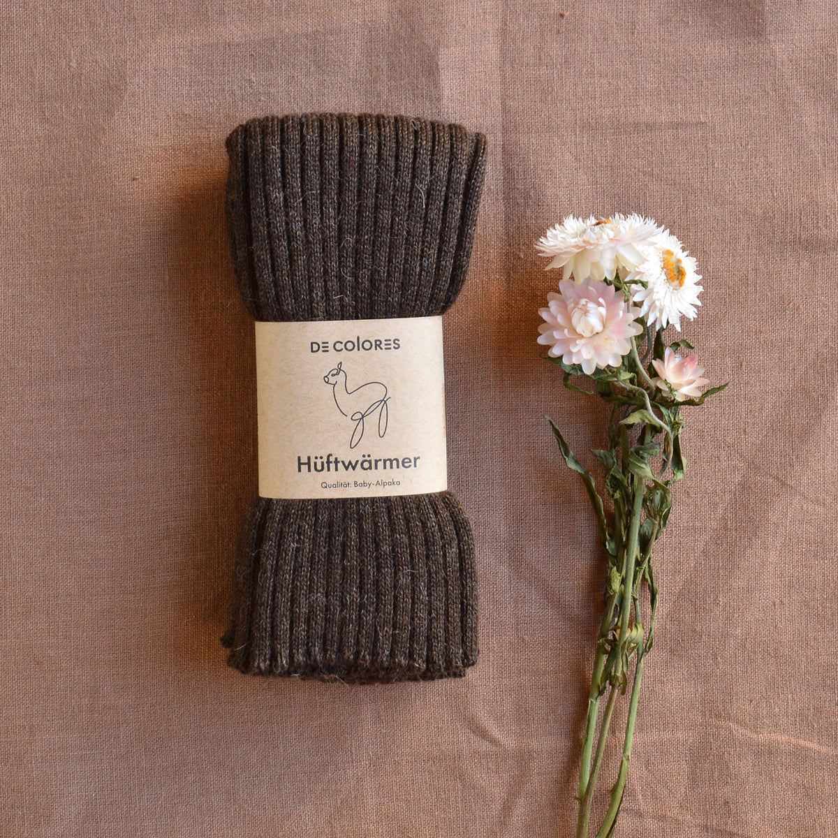 Rib Belly Warmer - 100% Baby Alpaca