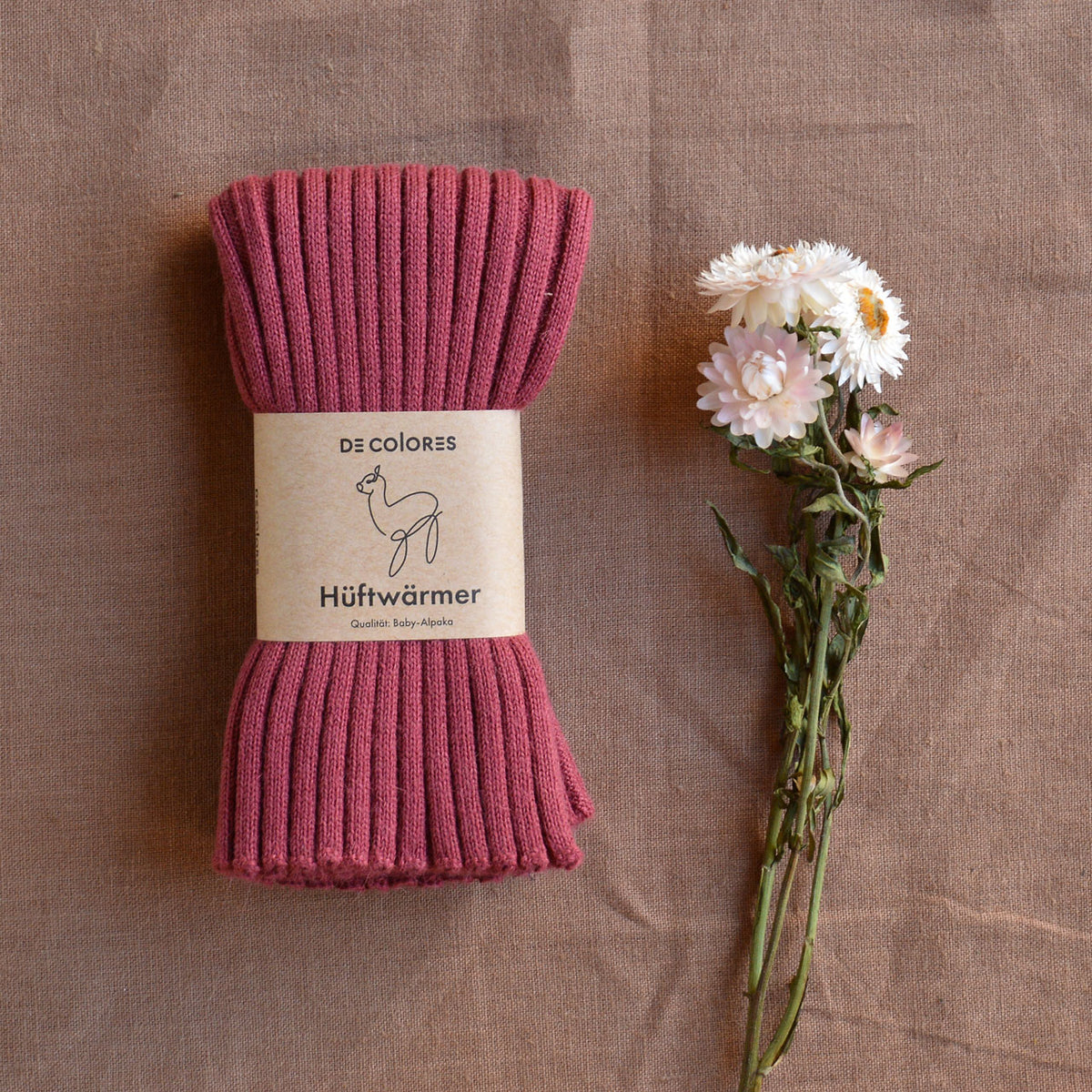 Rib Belly Warmer - 100% Baby Alpaca