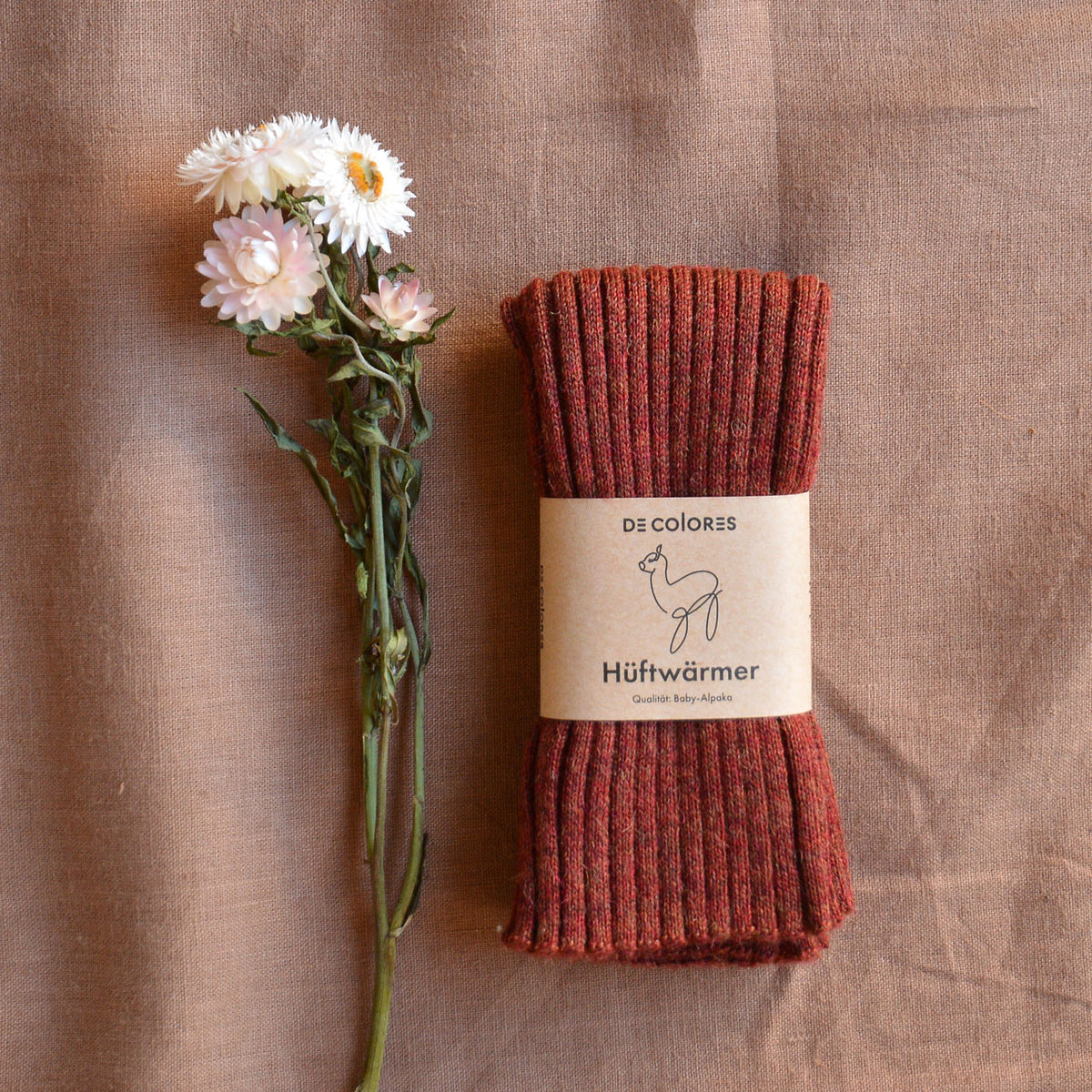 Rib Belly Warmer - 100% Baby Alpaca