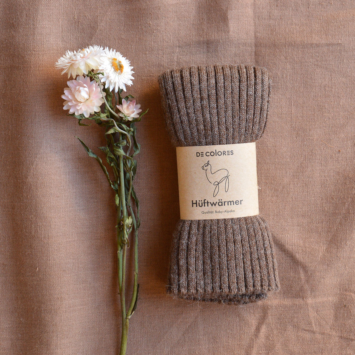 Rib Belly Warmer - 100% Baby Alpaca